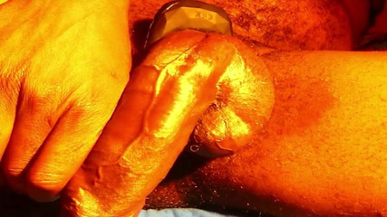 I can't believe he did this! Big black gay big dick amateur BBC cum load 18