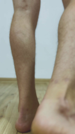 Teen boy masturbates and shows ass in pantyhose for Stepdaddy