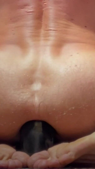 BBC Dildo Fuck Barefoot