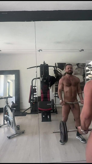 Macho Alpha Jerk off and Shoot in the Mirror