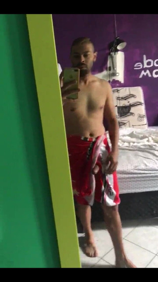 Cumming in the Mirror #04