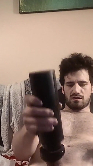 Got a New Thrusting Stroker, Was Pretty Fun and Powerful Cum