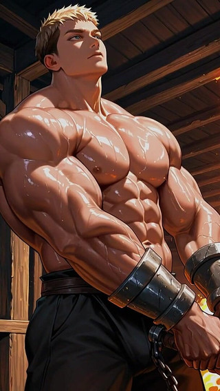 Sexy Gay Iron Workers Ai Slideshow