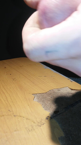 Cumming a Huge Load Onto My Desks Top