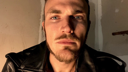 Christian Wilde Smoking and Keeps You in His Garage