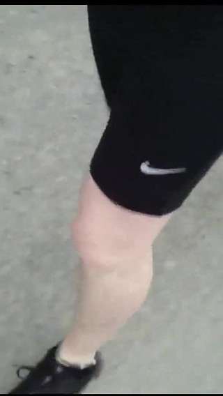 Jogging in New Outfit