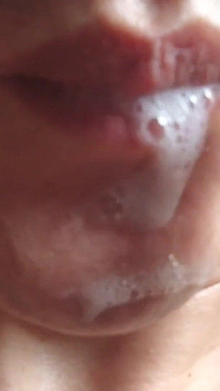 Delicious!! Straight Boy Eats His Own Load.