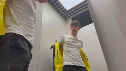 Fitting Room Naked Twink Masturbation