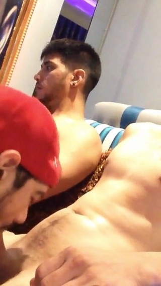 My 2 Lovers Get a Legendary Group Blowjob