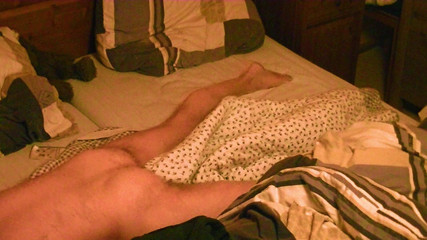 Naked Bed Hump Masturbation