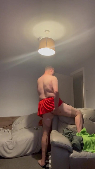 My New Cheerleading Skirt