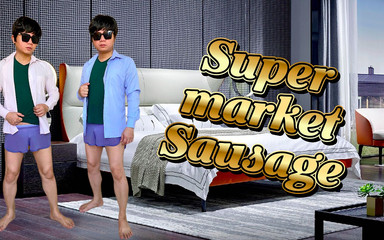 A Big Sausage in the Supermarket That Made a Man Full