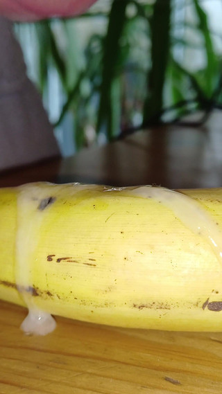 A Gay Dream Comes True. a Highly Potent Premium Sperm Donation for Your Banana Split..mp4