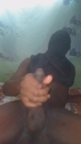Crazy Horny Nigeria Guy Love to Masturbate His BBC.