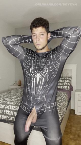 A Superhero with Big Cockalways Bring Milk