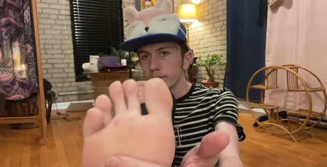 Eating Icecream and Showing off My Feet