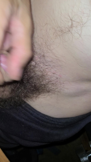Jerking Off My Cock and Cumming on My Own Belly
