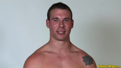 Lunk Head Beats off Dick Sweaty Sperm Squirt Masturbate!