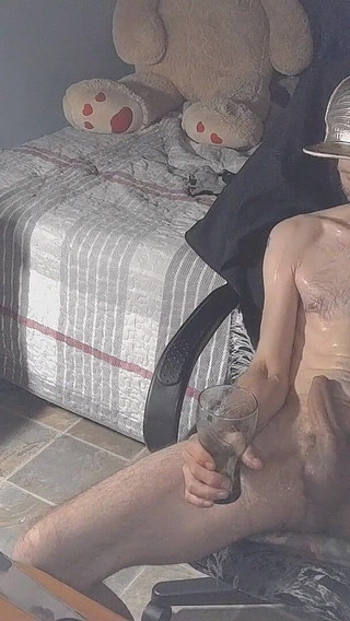 I Fill the Glass with My Urine, I Taste It, I Love It, and I Pour It Over Myself.