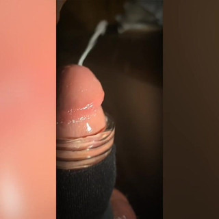 Slowmotion Cumshot, Milked Dry by Stranger Who Remoot My Handy