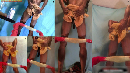 Enema Anal - Deep Wet Water Fucking with a Buttplug in My Mouth and Ass - Dj Buttpussy