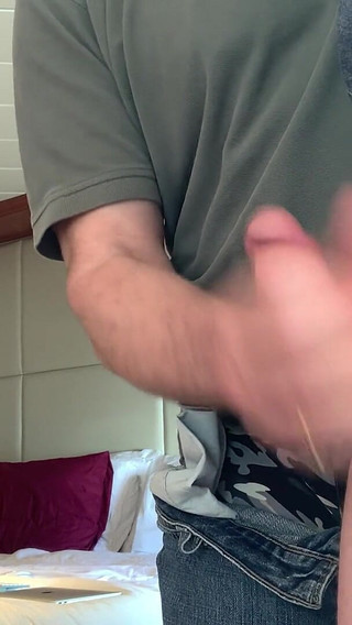 Stepdaddy Catches Teen Redhead Boy and Makes Him Cum