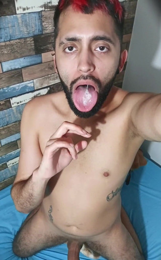 I recorded (and swallowed) my first cumshot of the year for you.