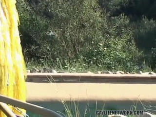 Outrageous Orgy Fun Outdoors