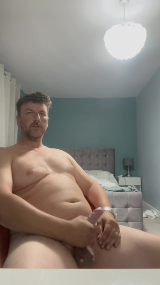 Horny Stepdaddy Wanks and Fingers Arse