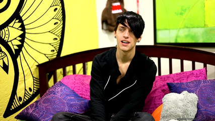 Emo Cutie Jae Landen's a Real Sweetheart!