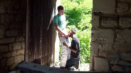 Twink straight suck xxl ebony cock