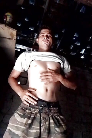 Indian Solo Gay Masturbation