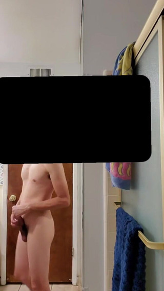Young Twink in the Bathroom