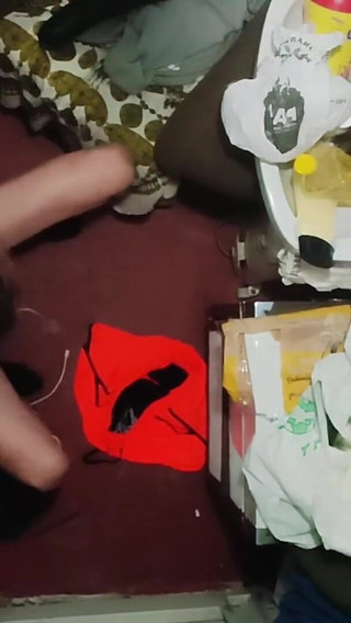 Cute Boy Loves to Play with His Butt the First Few Days He Is in His Crate.