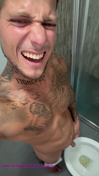 Long Piss in My Bathroom