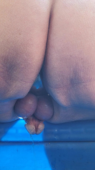 Hardcore Grandpa Solo Pissing