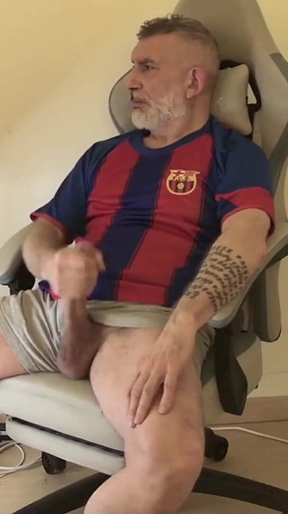 Solo Xxl Mature Stepdaddy with Big Huge Uncut Cock