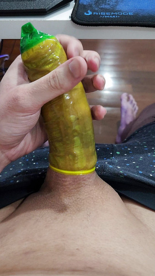 My New Colorful Condom.