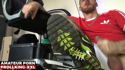 Bad Guy Plays with His Huge Cock