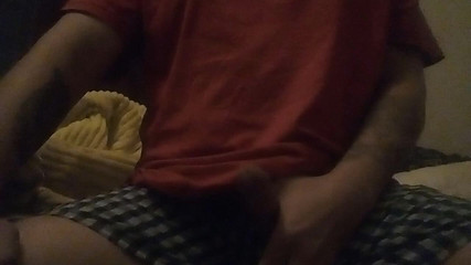 Caucasian Man with Hard Dick Want to See You Play with Your Pussy