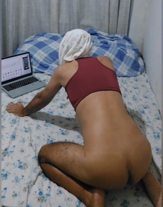 Ladysilva in Bed Naked Doing Webcam Show What a Hot Ass