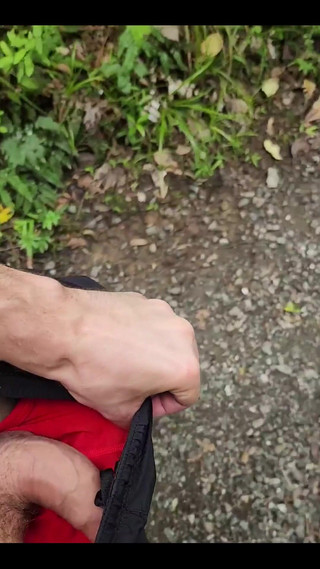 Was horny while hiking