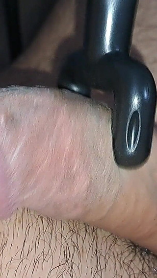 Massage Gun and Great Cumshot