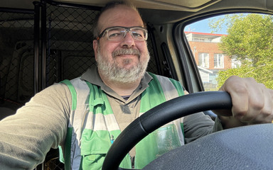 Anal Orgasm in Work Clothes!