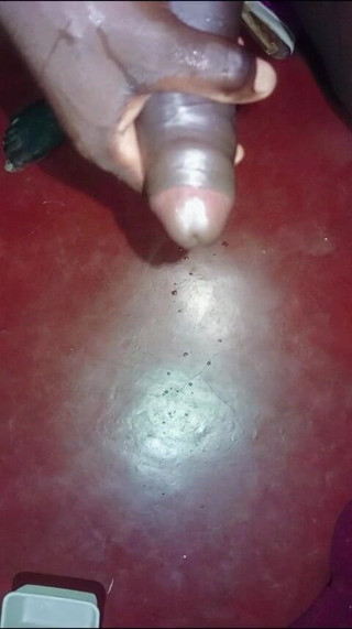 Night Cumshots and Cum on the Floor