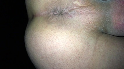 Throbbing Perineum and Asshole Contractions Close up While Cumshot