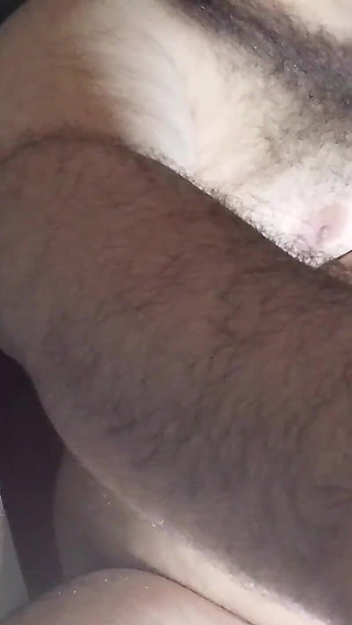 Fat Man Eats Like a Pig While Masturbating