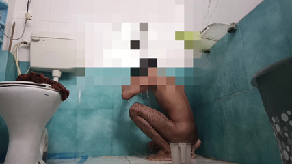 Dirty Step Mum Helps Her Young Boy in the Shower and Sucks His Cock