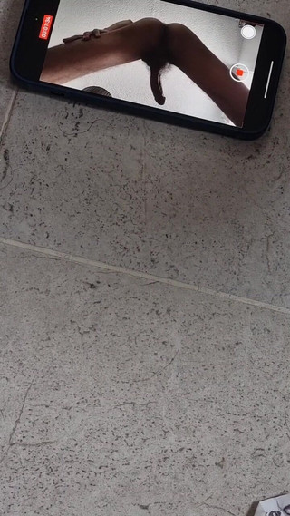 Cumming and Recording Me From Below