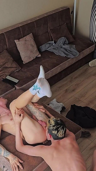 The Guy Came Out of the Shower with a Boner, Came up to Me and Fucked Me in the Mouth, After Which He Fucked Me and I Came